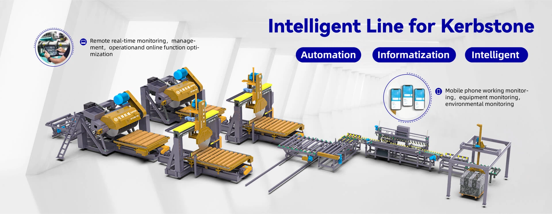 kerbstone cutting machine